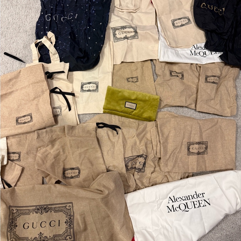 Gucci Beige and Black Tote Bag Duster Bags Designer 💯 Authentic
